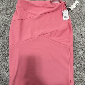 Pink Pencil Skirt